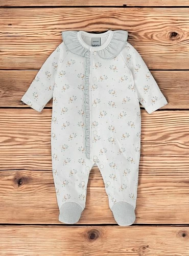 Pelele de algodón unisex colección Pradera