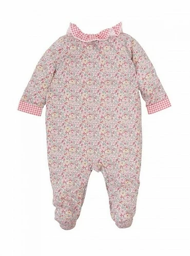 Pelele enterizo de algodón Coleccion Gardenia