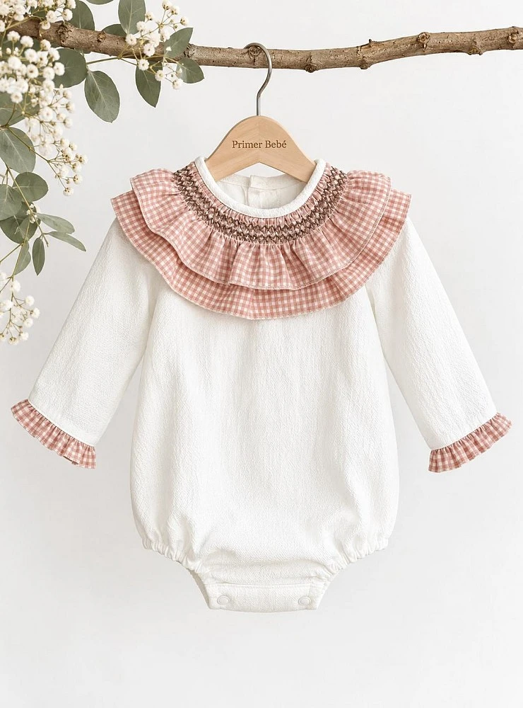 Pelele para niña Colección Rouse de Copo