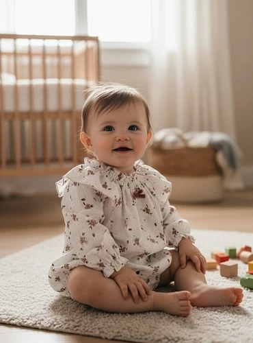 Pelele para niña de plumeti colección Cardiff