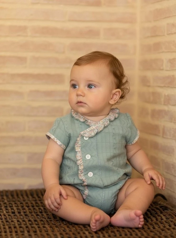 Pelele para niño colección Olivo