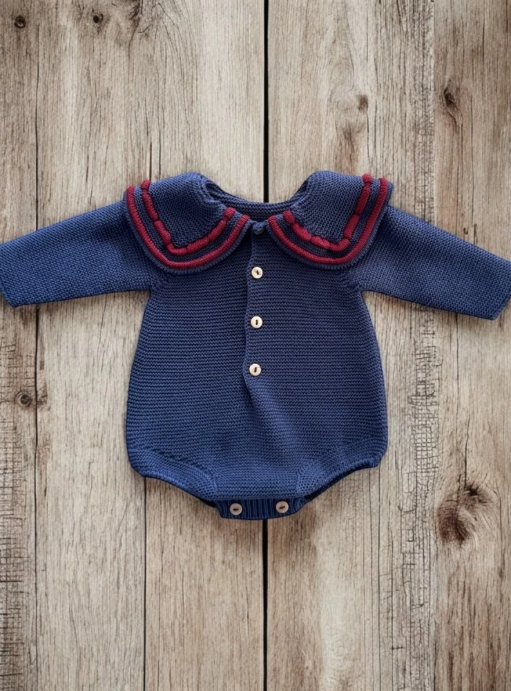 Pelele unisex colección carboncillo