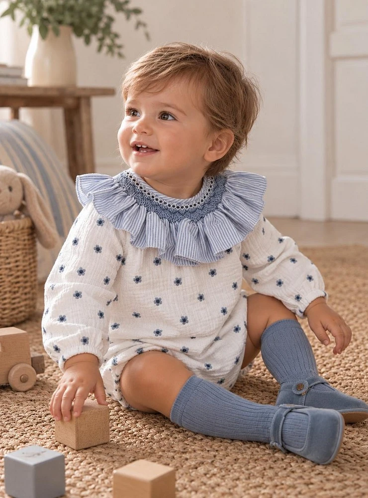 Pelele Unisex Colección Flor de Copo