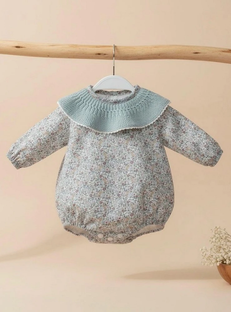 Pelele unisex con cuello de punto fino | Colección Valquiria