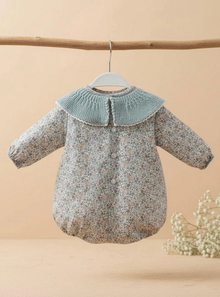 Pelele unisex con cuello de punto fino | Colección Valquiria