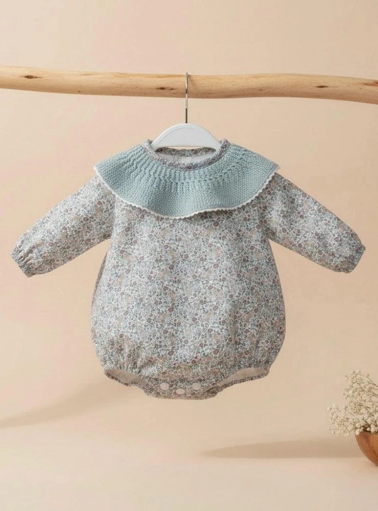 Pelele unisex con cuello de punto fino | Colección Valquiria