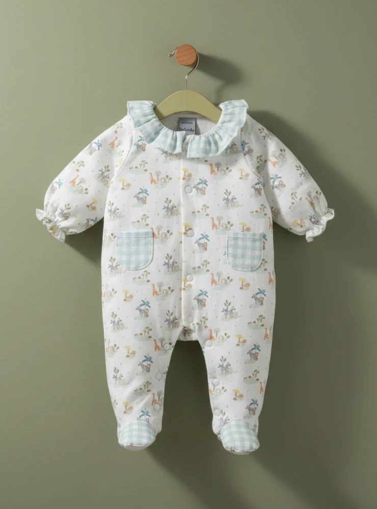 Pelele unisex de algodón colección Aventura