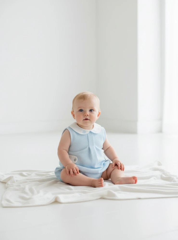 Pelele unisex de algodón Colección Miel