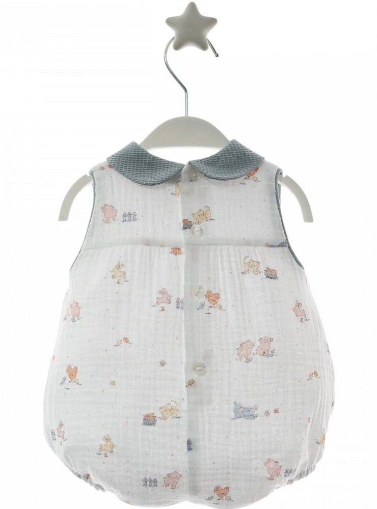 Pelele unisex de Bambula Colección Larissa