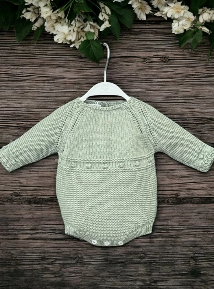 Pelele unisex de punto en tres colores