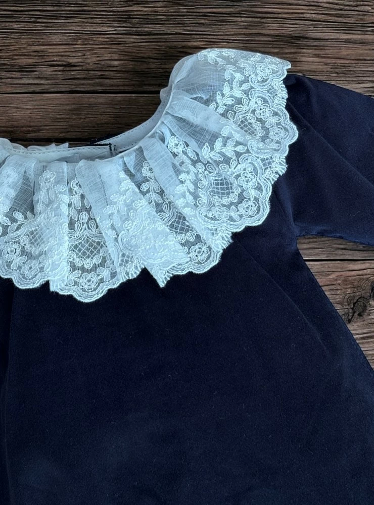 Pelele unisex de terciopelo marino colección Fantasía
