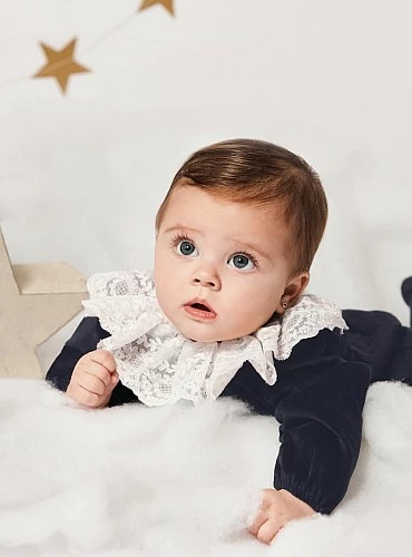 Pelele unisex de terciopelo marino colección Fantasía