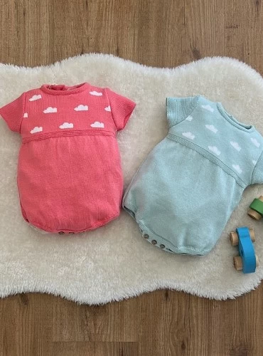 Pelele unisex en dos colores de Don Algodón