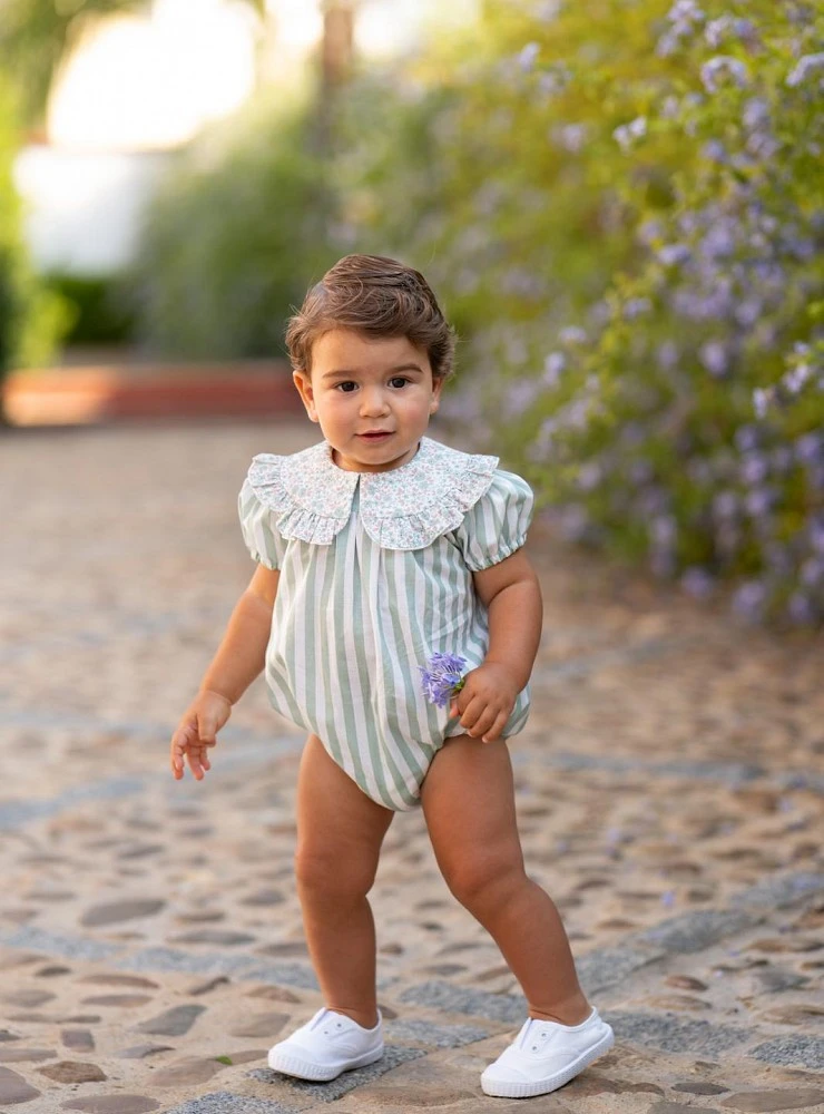 Pelele unisex libery y rayas