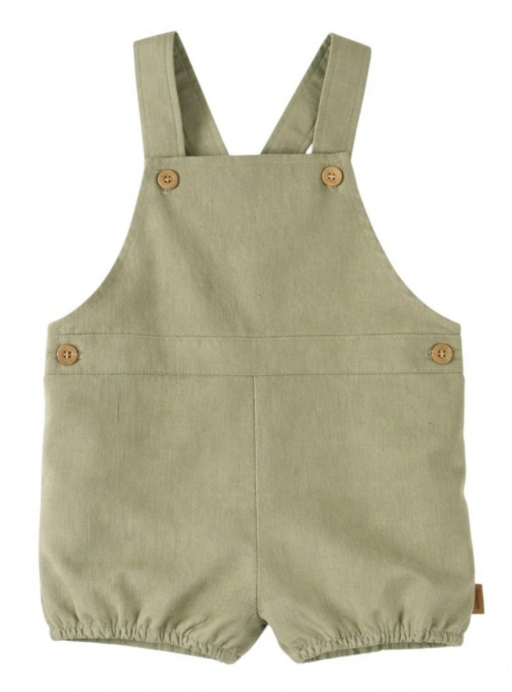 Peto ranita de lino para niño. Dos colores