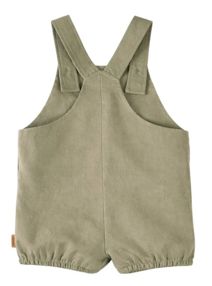 Peto ranita de lino para niño. Dos colores