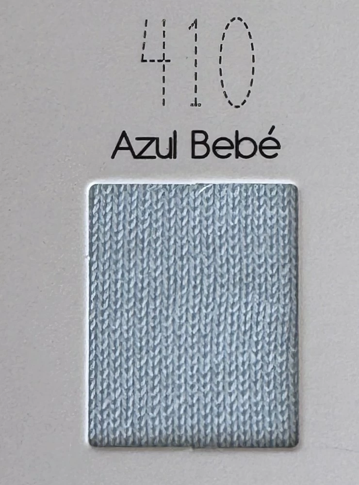Plain knit leotard, Cóndor brand, color 410 baby blue