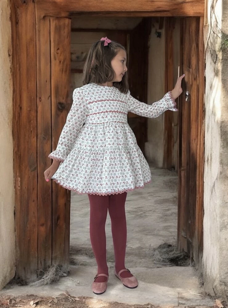 Plumeti dress from the Bugambilia collection
