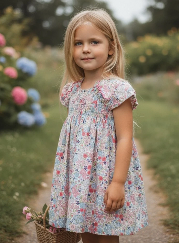 Printed dress from the Marmolina collection