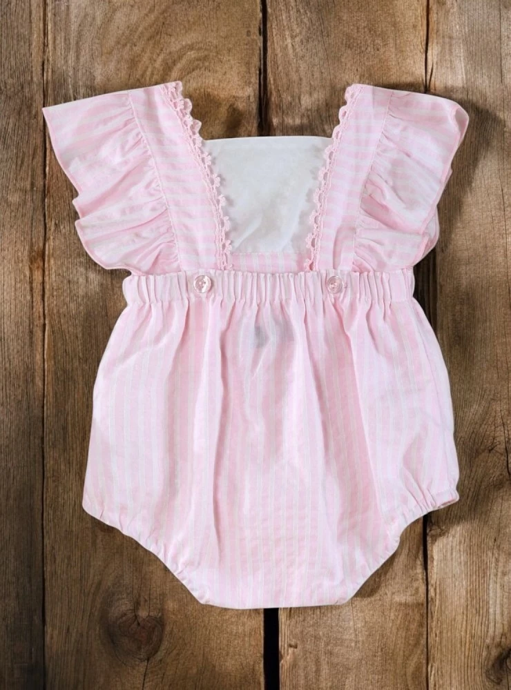 Ranita para niña rosa y blanco