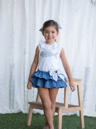 Raspa collection t-shirt and ruffled panties set