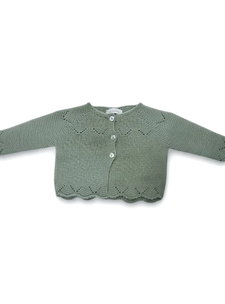 Rebeca bebé larga primeras puestas dos colores. Entretiempo