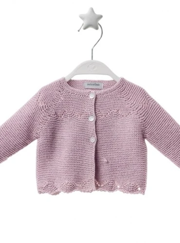 Rebeca bebé larga primeras puestas dos colores. Entretiempo