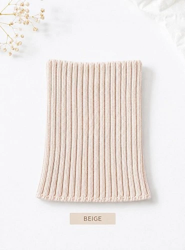 Ribbed knit collar from the Aller collection