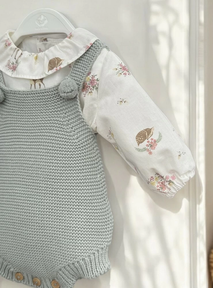Romper and blouse set, Beatrice collection