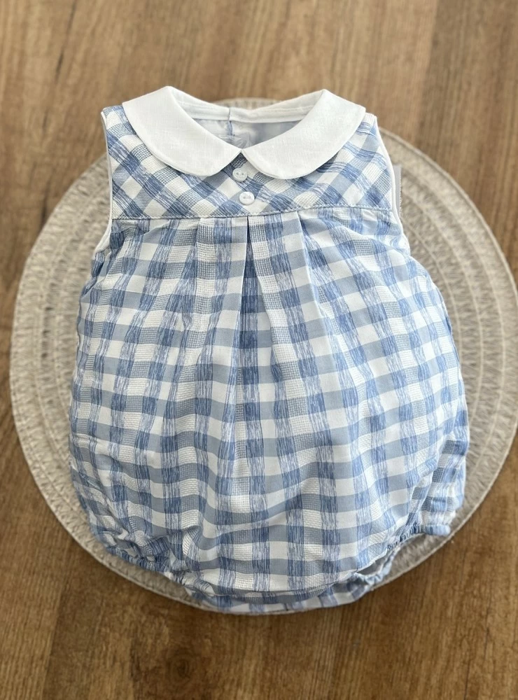 Romper for boy Bluish collection