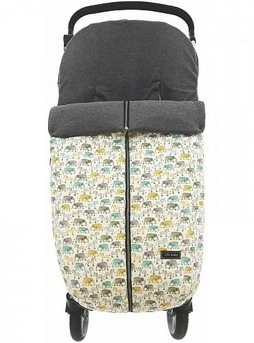 Saco de silla universal con estampado jungla. Entretiempo