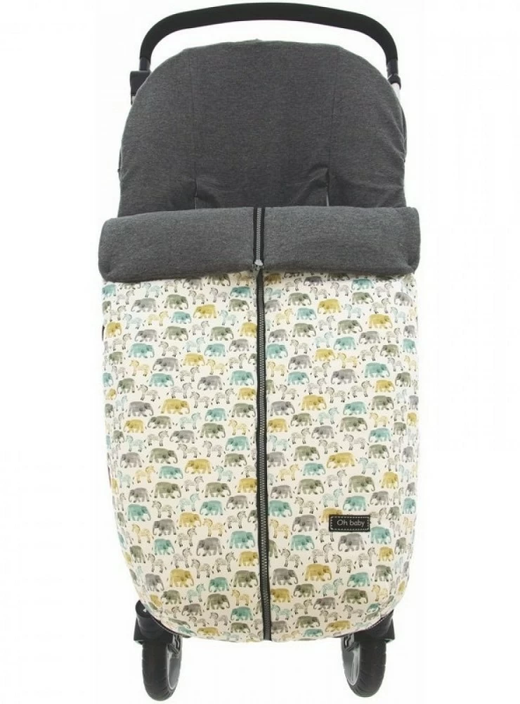 Saco de silla universal con estampado jungla. Entretiempo