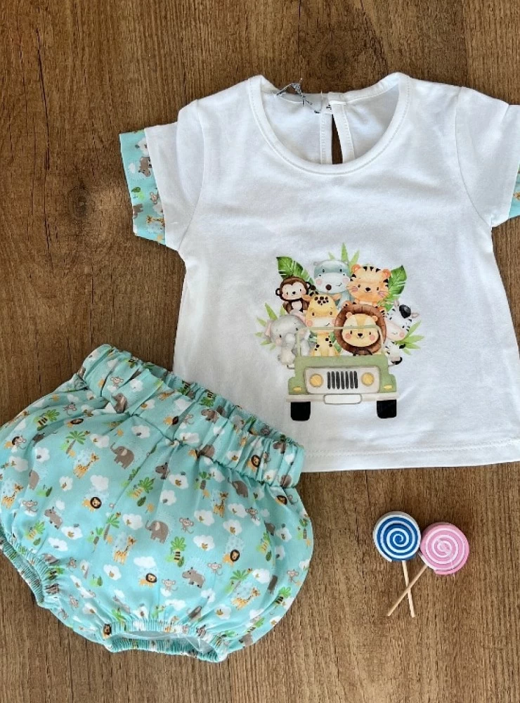 Safari collection unisex cotton set