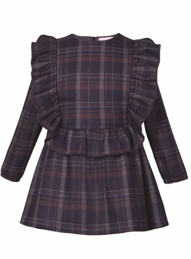 Sailor collection checked viella dress