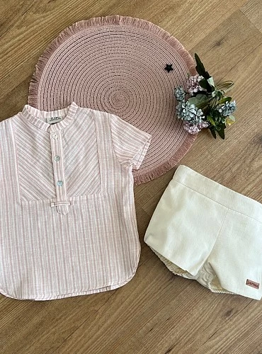 Set for boy shirt and pants Rose Collection by Lolittos