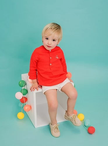 Set for boy shirt and shorts. Jib