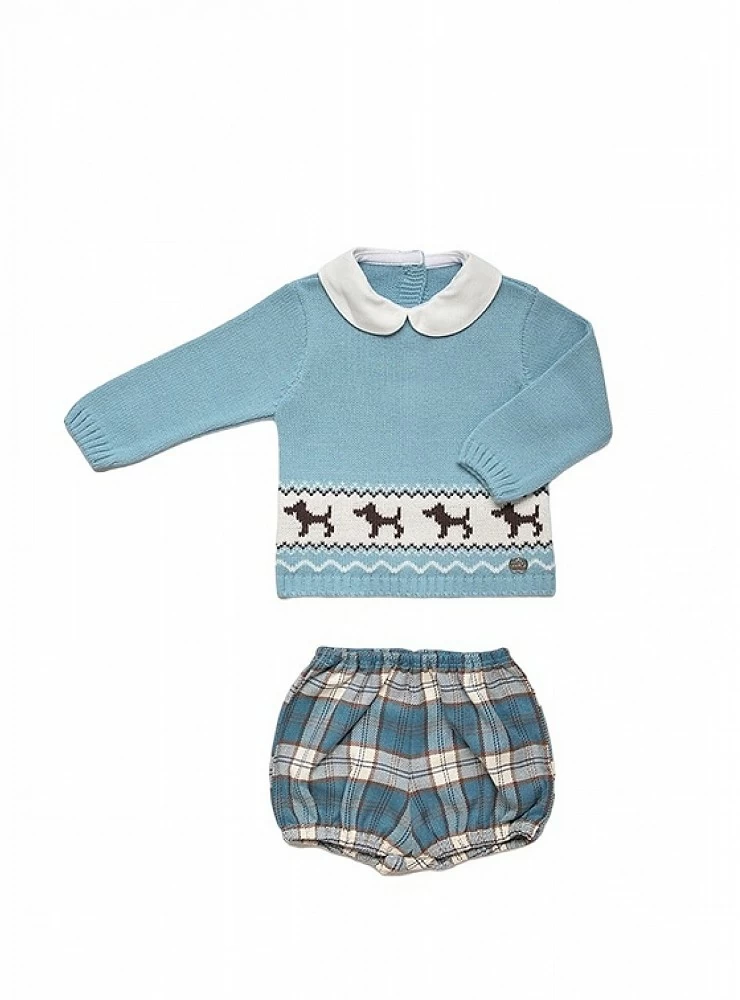 Set for boy sweater and panties Nube collection