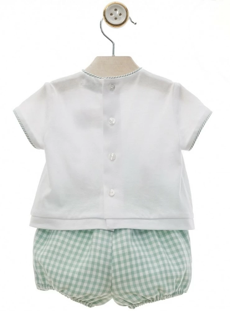 Set for boy, t-shirt and bloomers, Mermaid collection