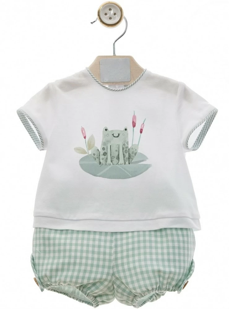 Set for boy, t-shirt and bloomers, Mermaid collection