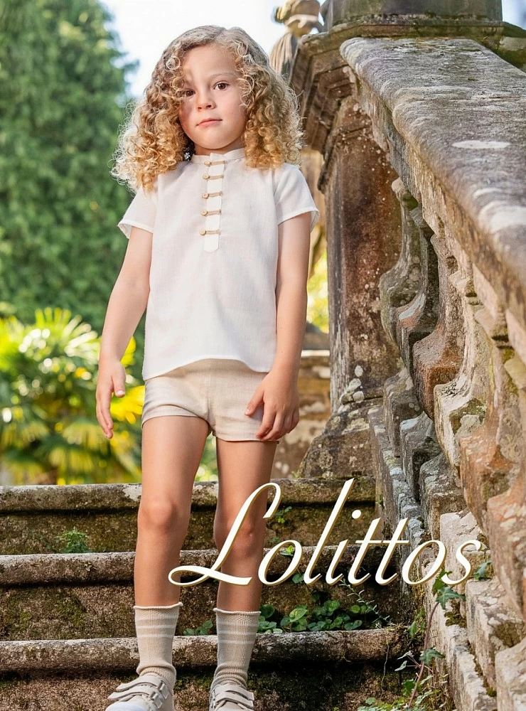 Set for children from Lolittos Canela Collection. Special Ceremony