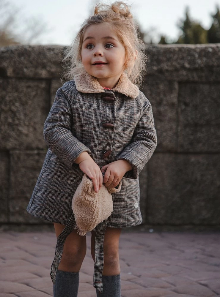 Set for girl coat and bonnet London by jos var n