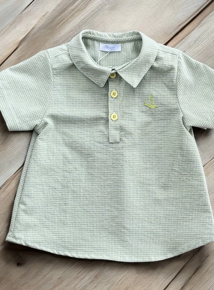 Shirt and pants set from the Foque Havana collection