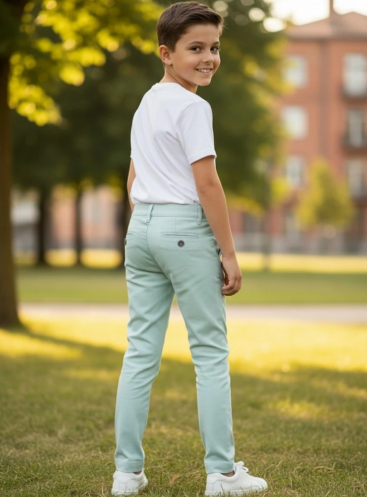 Skinny jeans for boys in two colors