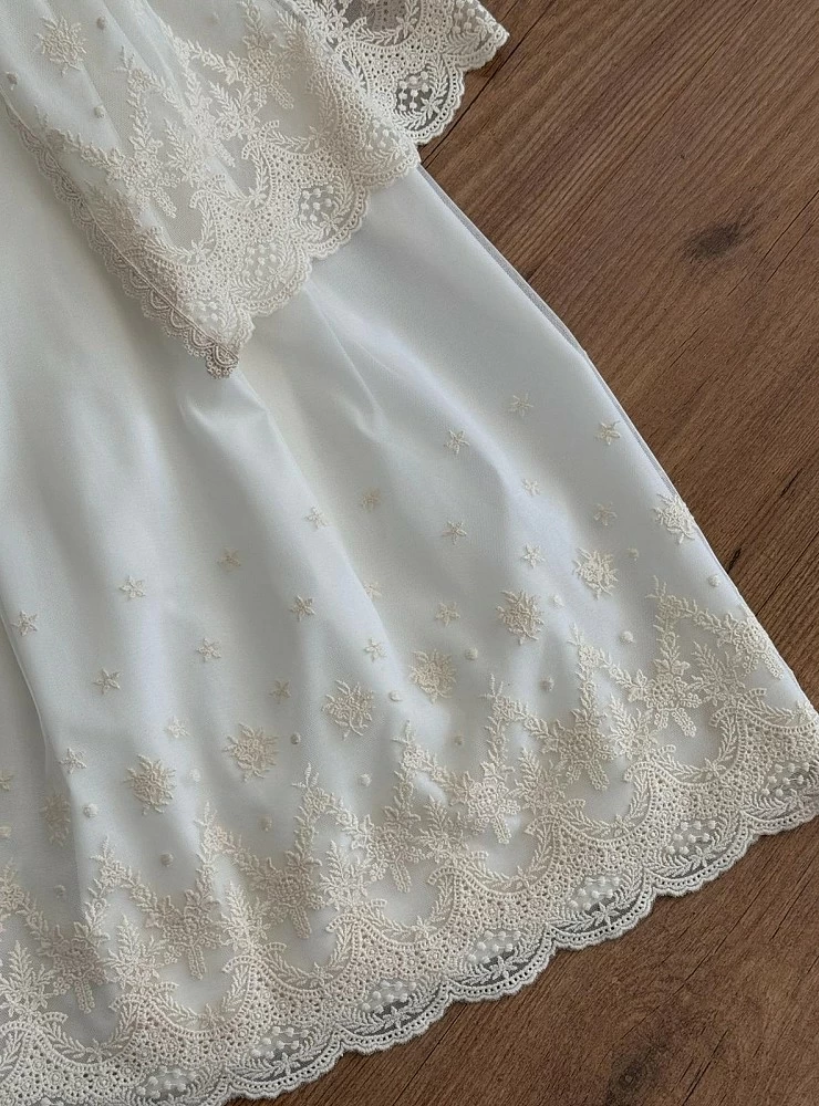 Skirt with hood and unisex cape. Tulip Collection