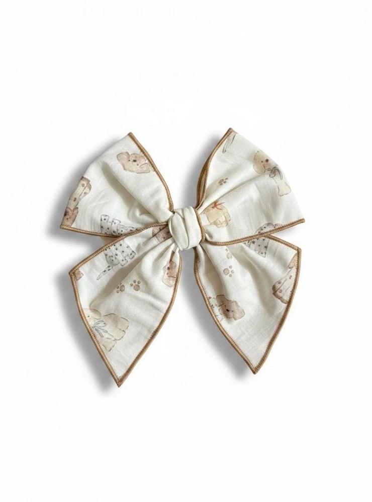 Snoopy La Martinica girl's bow with clip