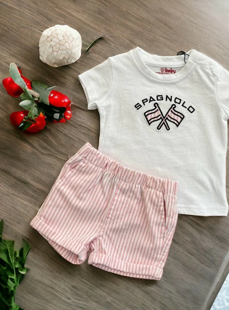 Spanish boy's set T-shirt and pants.