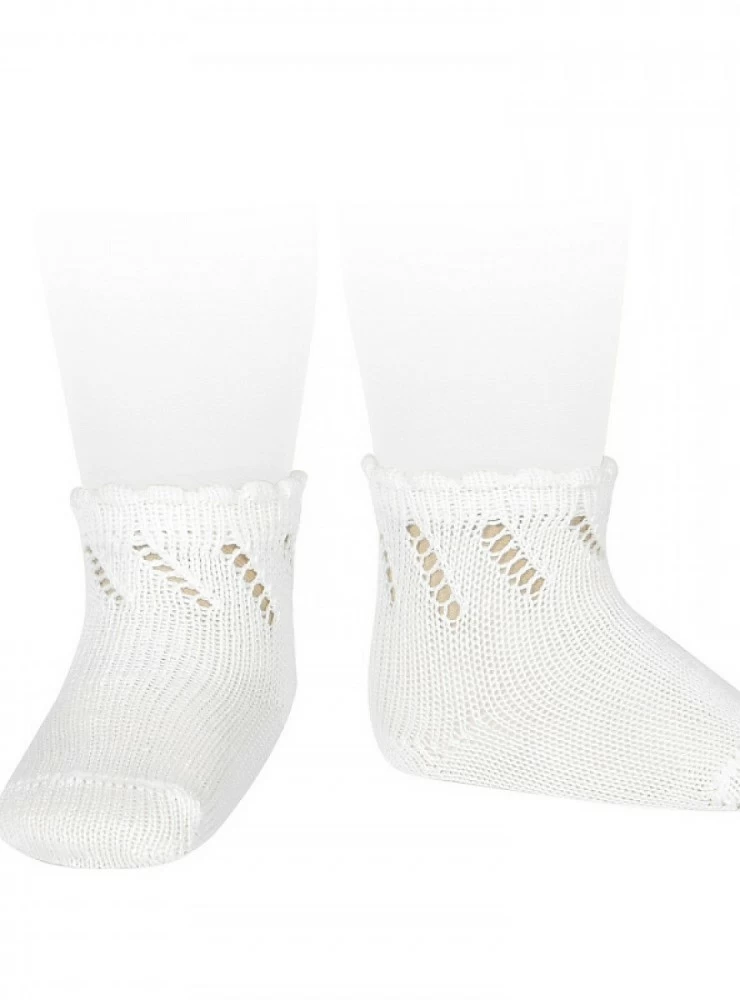 Special champagne color sock for baptism or dress