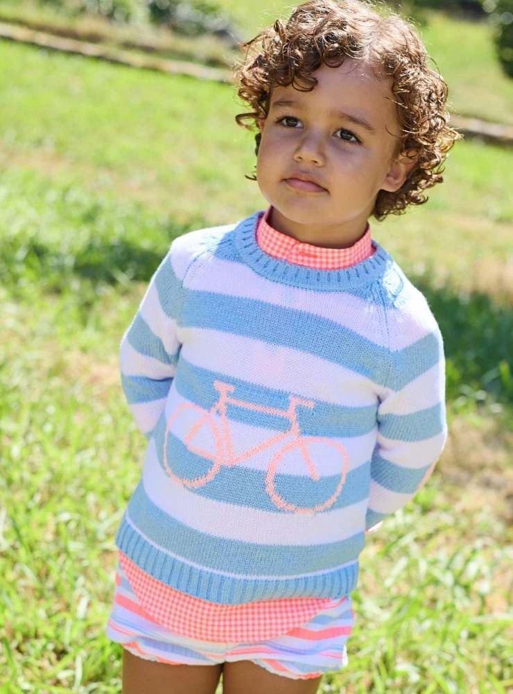 Striped jersey for boys, Bike collection