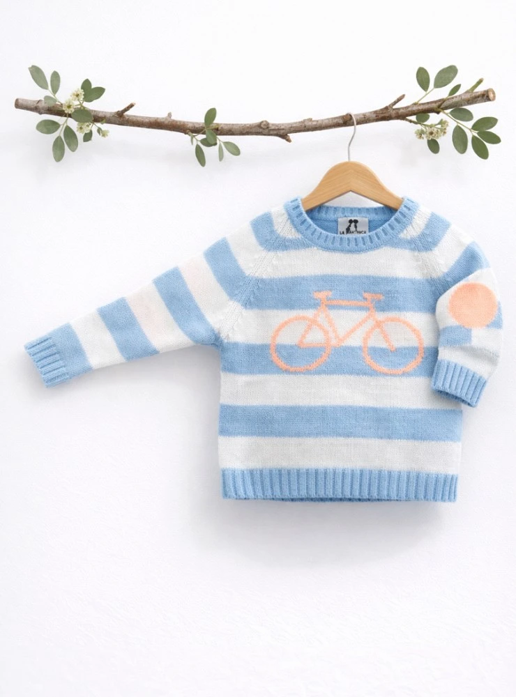 Striped jersey for boys, Bike collection