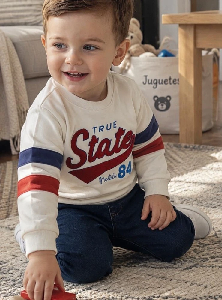 Sudadera bebé unisex Colección State